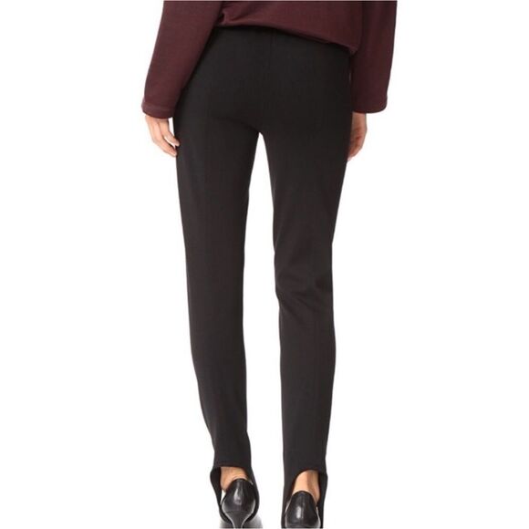 NWT Theory Garnet Pull on Stirrup Pants leggings - Picture 2 of 13
